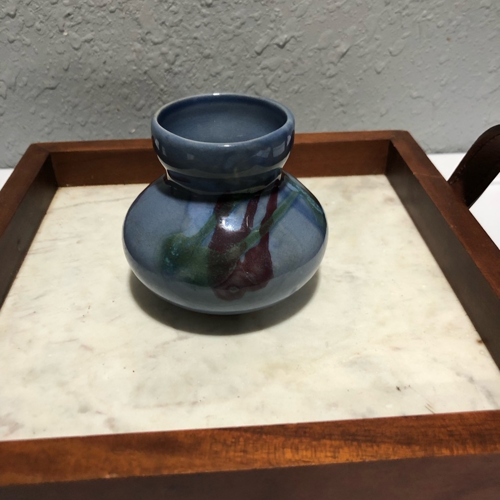 Set of 4 vintage pottery vases - Picture 3 of 11